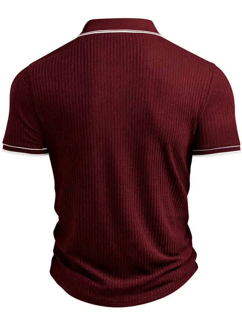 Van Laar Polo — Textured Structure, Mediterranean Flair