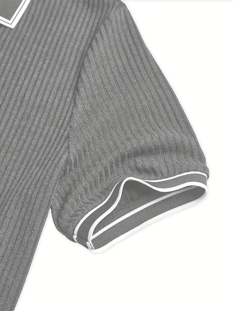 Van Laar Polo — Textured Structure, Mediterranean Flair