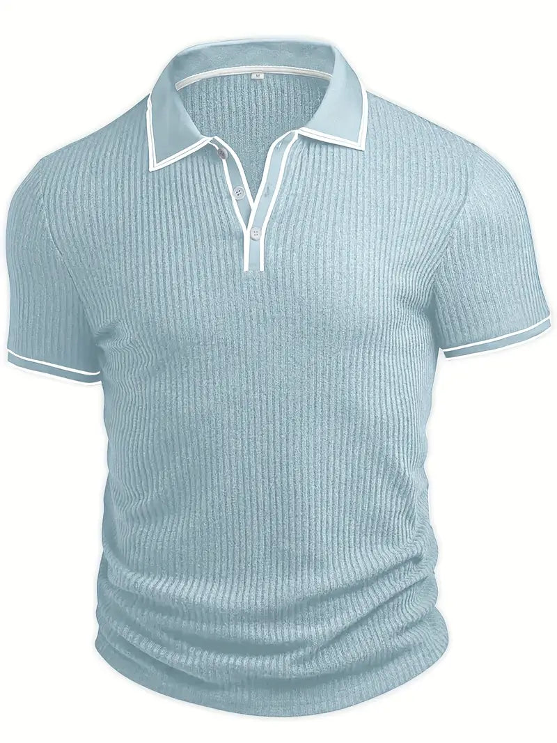 Van Laar Polo — Textured Structure, Mediterranean Flair