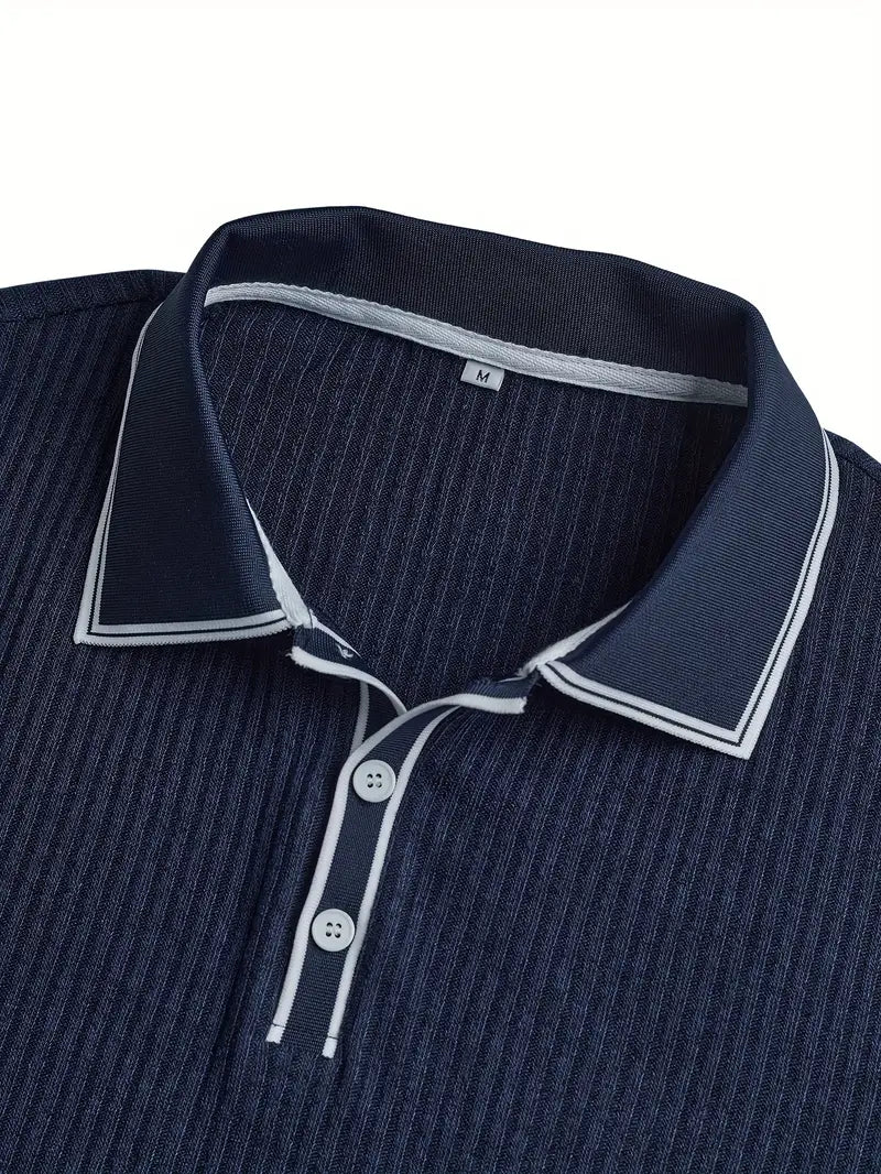 Van Laar Polo — Textured Structure, Mediterranean Flair