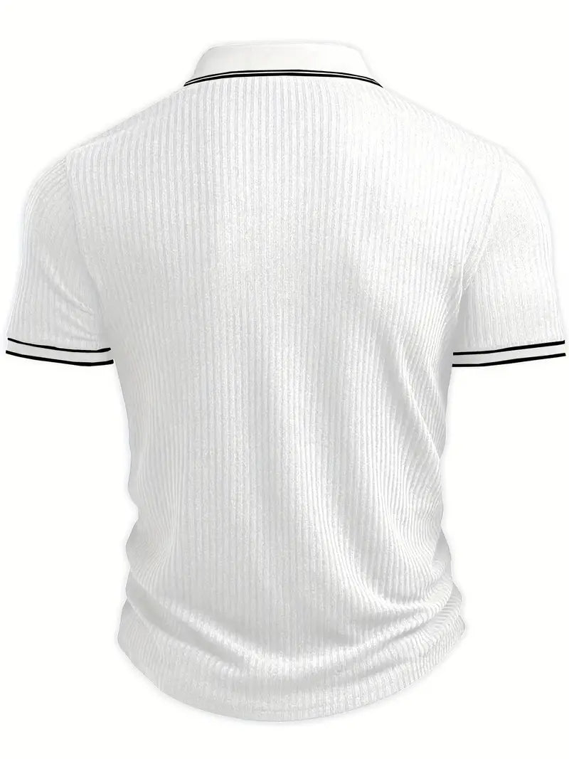 Van Laar Polo — Textured Structure, Mediterranean Flair