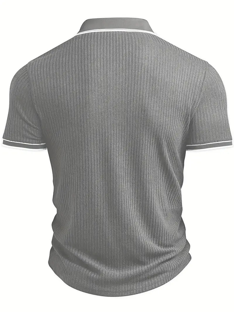 Van Laar Polo — Textured Structure, Mediterranean Flair
