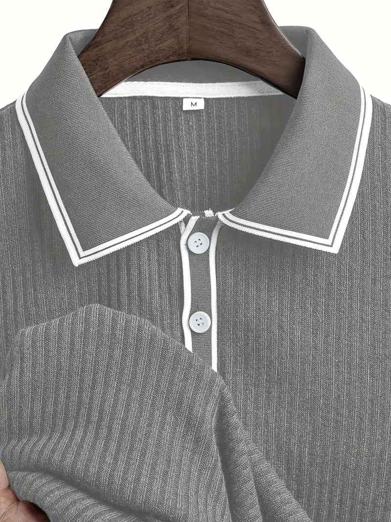 Van Laar Polo — Textured Structure, Mediterranean Flair