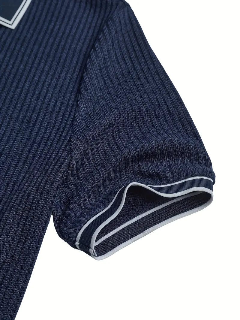 Van Laar Polo — Textured Structure, Mediterranean Flair
