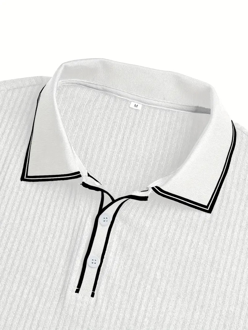 Van Laar Polo — Textured Structure, Mediterranean Flair