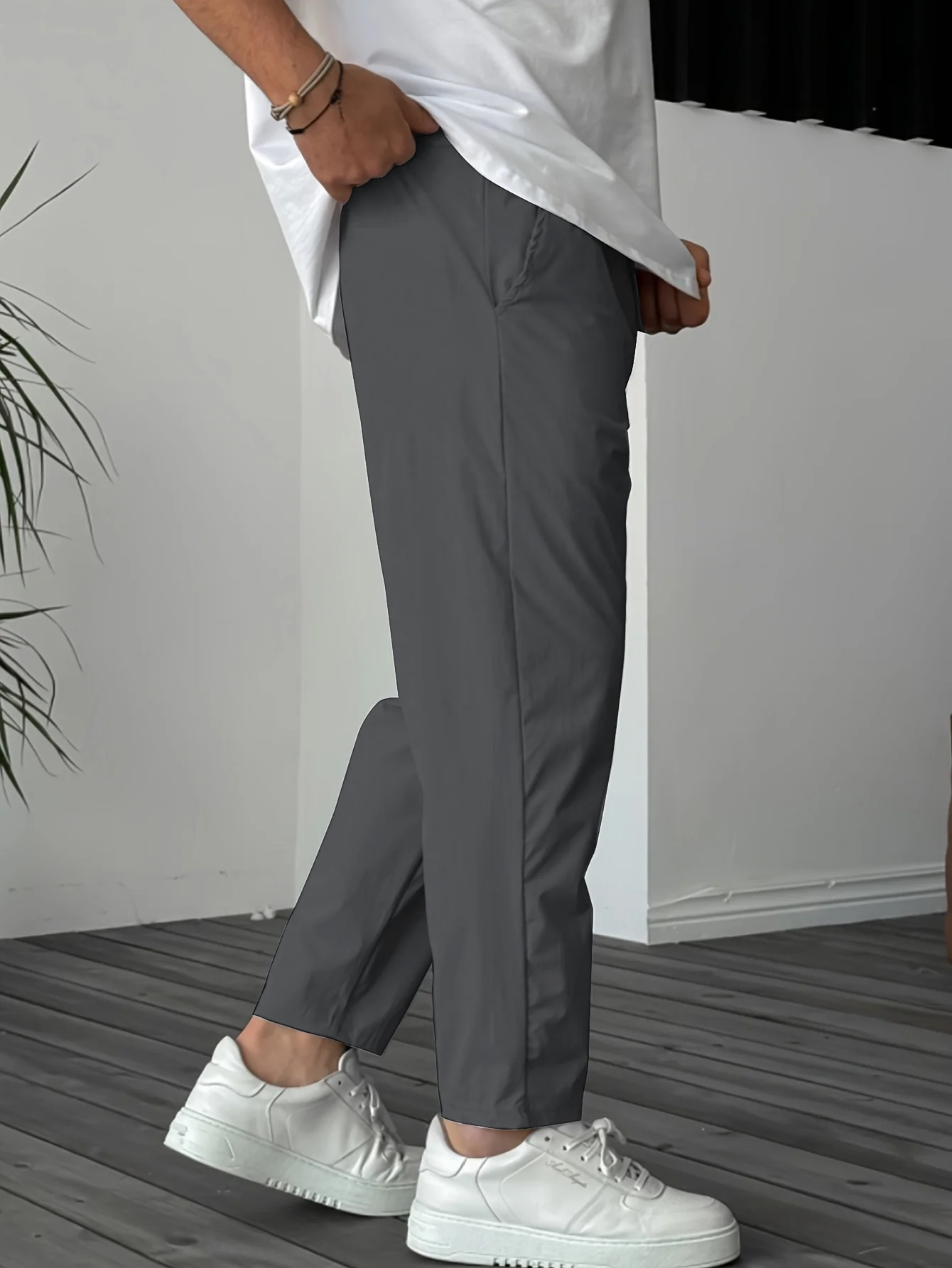 Blewett - Elegant Tapered Drawstring Trousers
