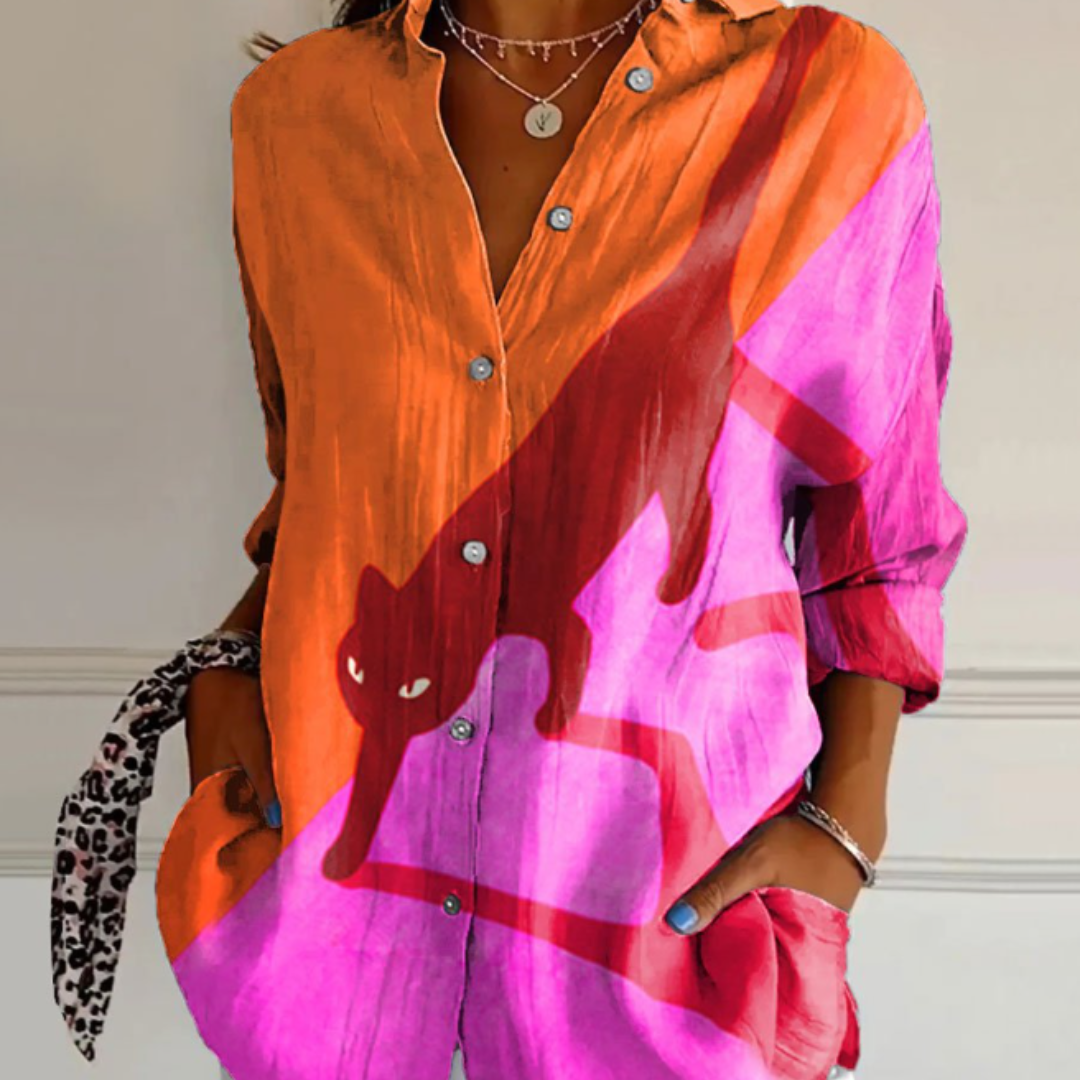 Marine™ | Floral Print Shirt