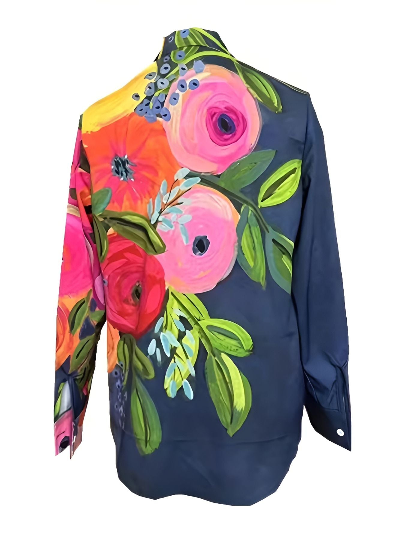 Marine™ | Floral Print Shirt