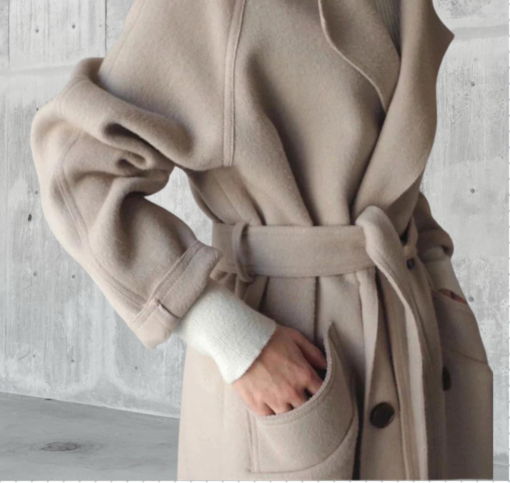 Sarah™ | Longline Coat – Timeless Style, Everyday Comfort