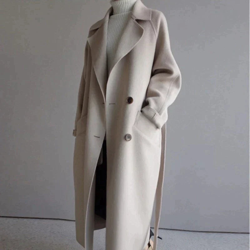 Sarah™ | Longline Coat – Timeless Style, Everyday Comfort