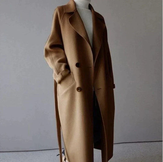 Sarah™ | Longline Coat – Timeless Style, Everyday Comfort