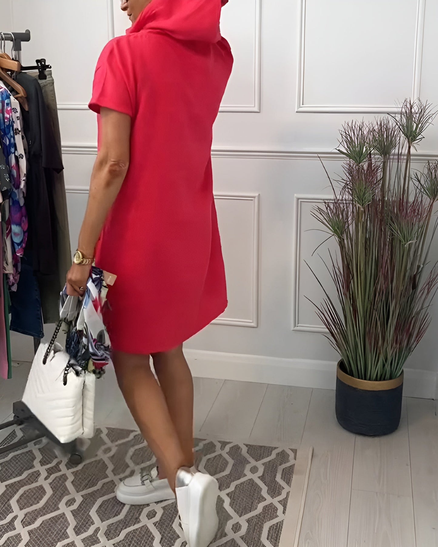 Patricia™ – Zip-Up Hoodie Dress