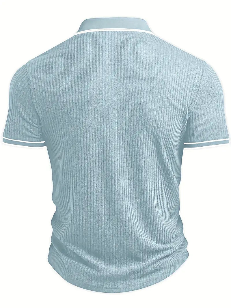 Van Laar Polo — Textured Structure, Mediterranean Flair