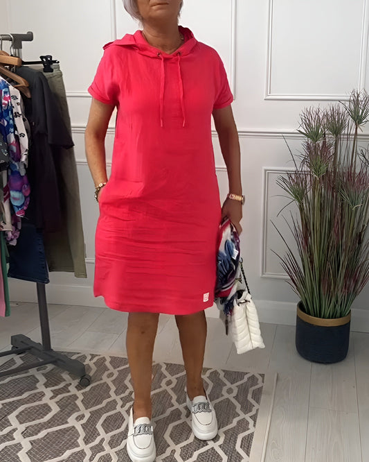 Patricia™ – Zip-Up Hoodie Dress