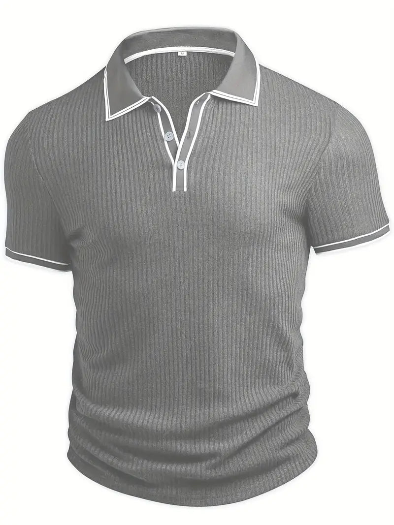 Van Laar Polo — Textured Structure, Mediterranean Flair