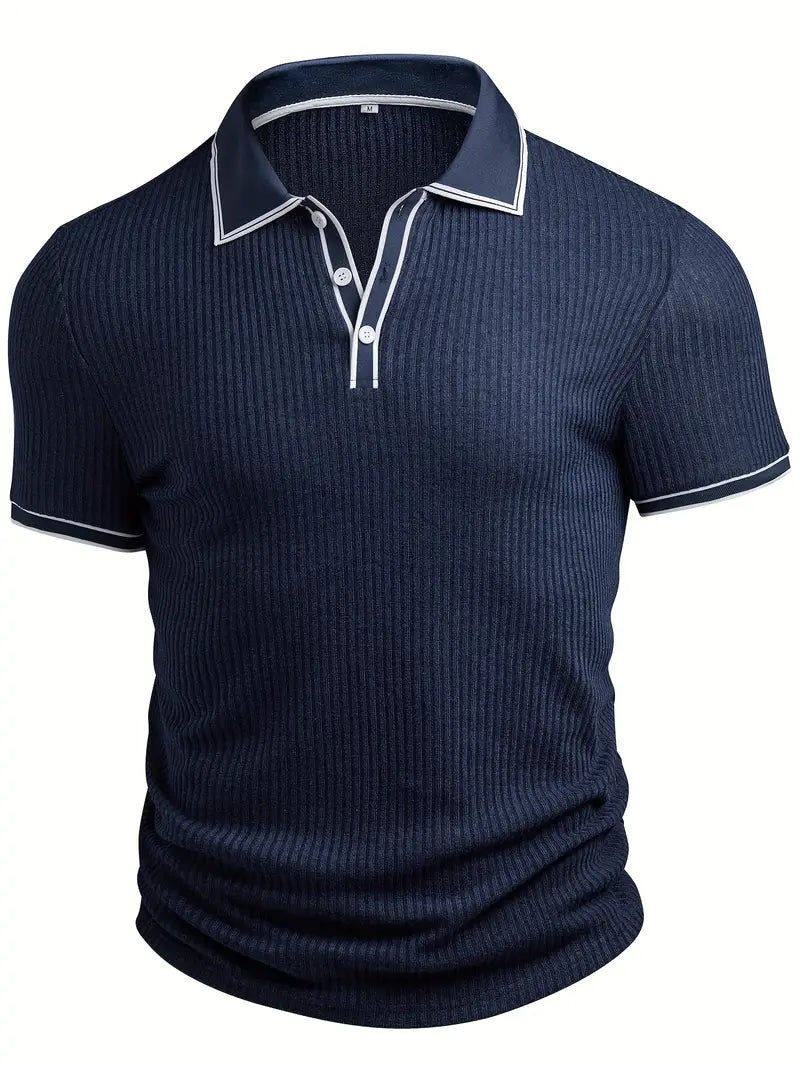 Van Laar Polo — Textured Structure, Mediterranean Flair