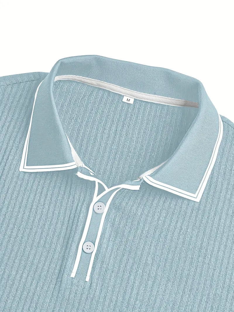 Van Laar Polo — Textured Structure, Mediterranean Flair