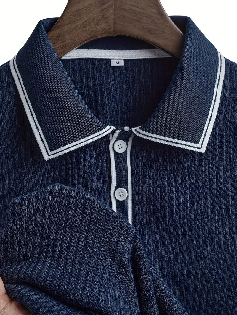 Van Laar Polo — Textured Structure, Mediterranean Flair