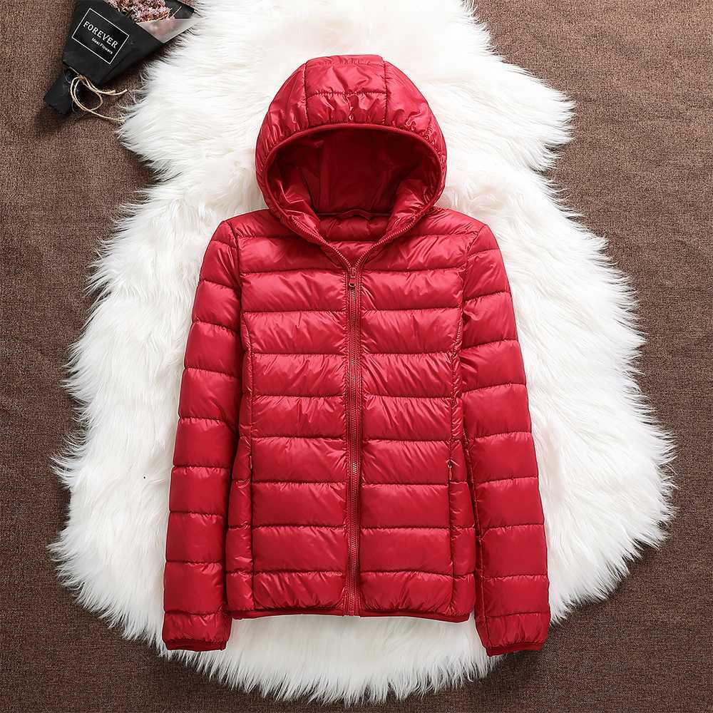Manuela – Waterproof Jacket With Feathers