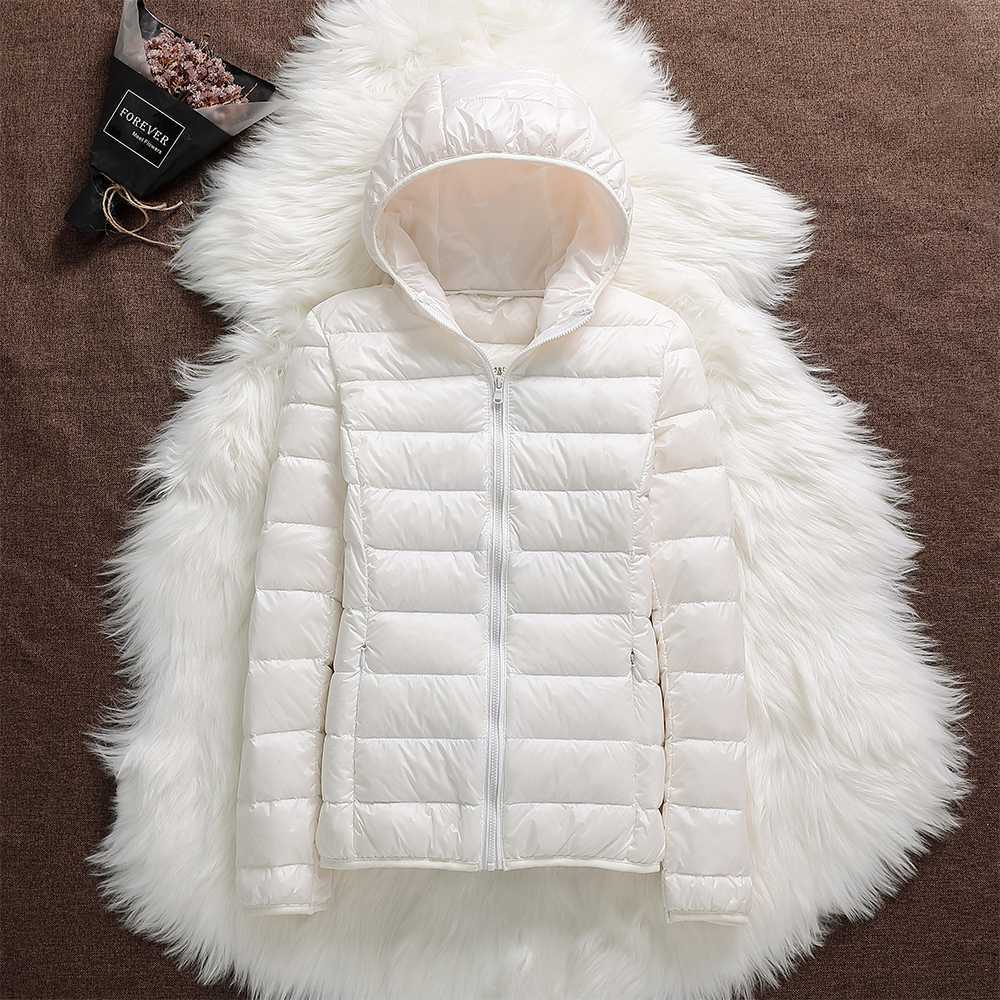 Manuela – Waterproof Jacket With Feathers