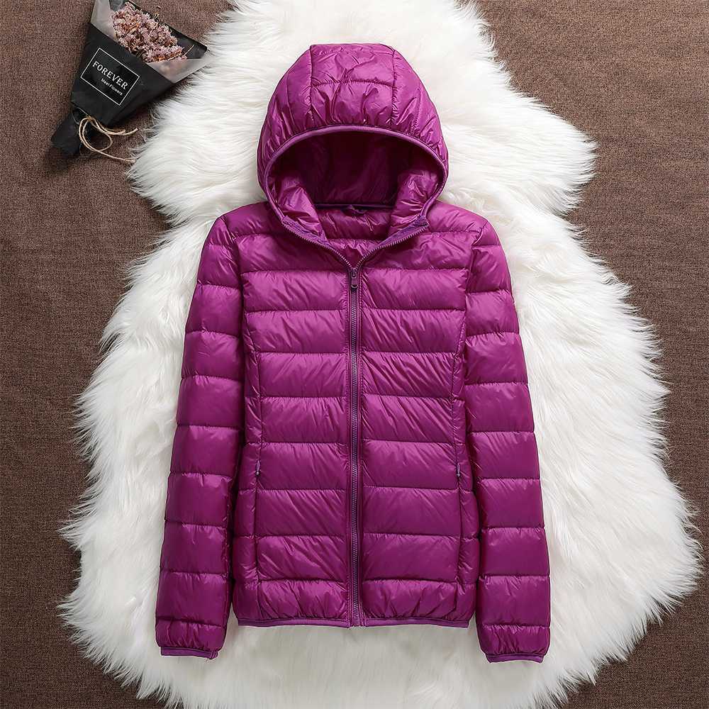 Manuela – Waterproof Jacket With Feathers
