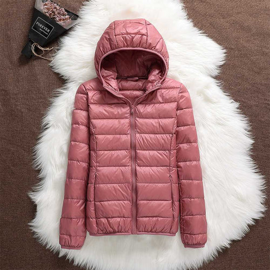 Manuela – Waterproof Jacket With Feathers