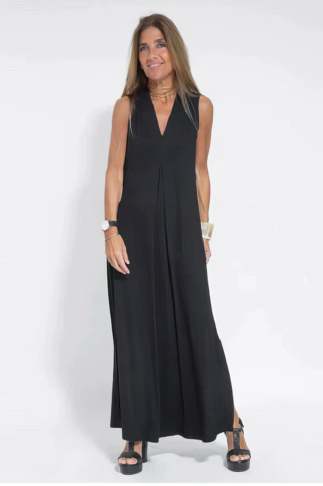 ELISE | Elegant Maxi Dress with Complimentary Matching Cardigan