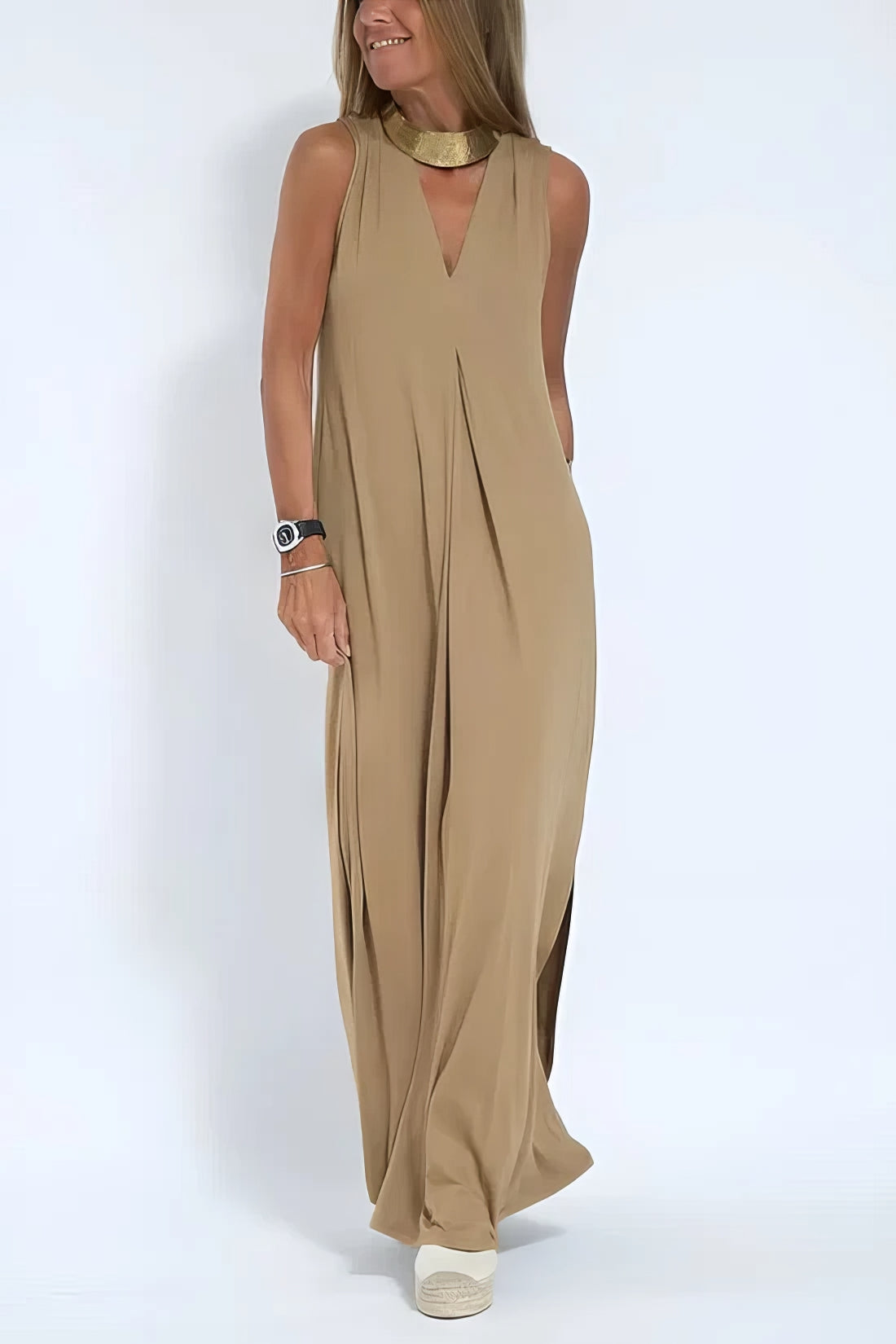 ELISE | Elegant Maxi Dress with Complimentary Matching Cardigan