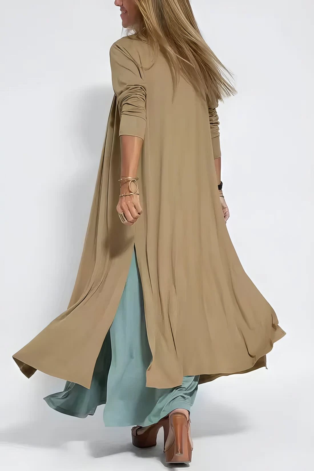 ELISE | Elegant Maxi Dress with Complimentary Matching Cardigan