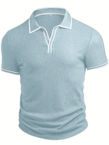 Van Laar Polo — Textured Structure, Mediterranean Flair
