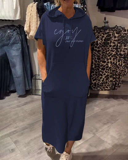 Ebba™ | Casual Dress with Hood and Feminine Fit          Vragen aan ChatGPT