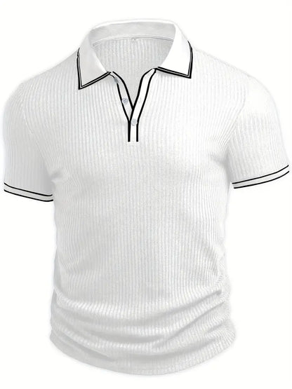 Van Laar Polo — Textured Structure, Mediterranean Flair