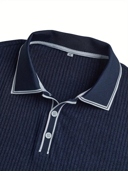 Van Laar Polo — Textured Structure, Mediterranean Flair