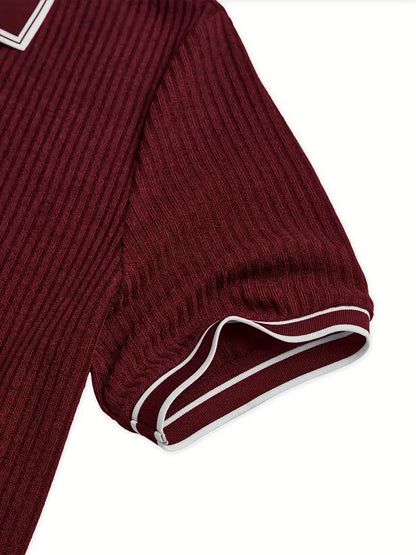 Van Laar Polo — Textured Structure, Mediterranean Flair