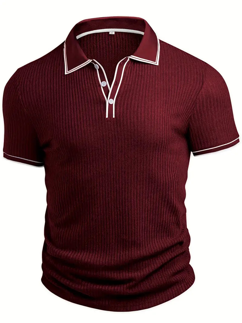 Van Laar Polo — Textured Structure, Mediterranean Flair