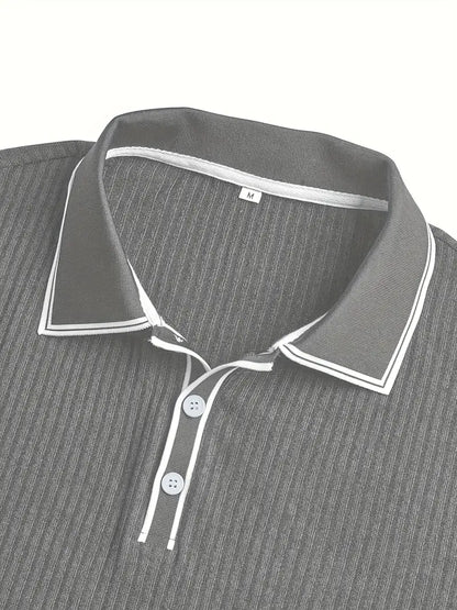 Van Laar Polo — Textured Structure, Mediterranean Flair