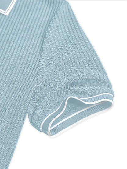 Van Laar Polo — Textured Structure, Mediterranean Flair