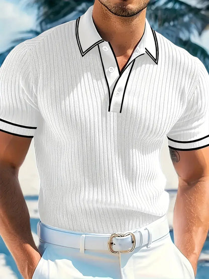 Van Laar Polo — Textured Structure, Mediterranean Flair