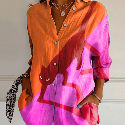 Marine™ | Floral Print Shirt