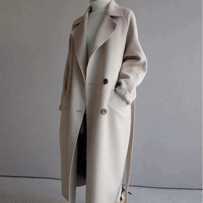 Sarah™ | Longline Coat – Timeless Style, Everyday Comfort