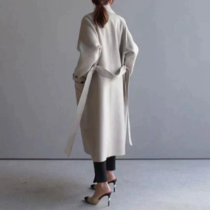 Sarah™ | Longline Coat – Timeless Style, Everyday Comfort