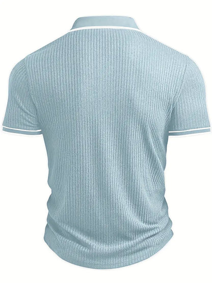 Van Laar Polo — Textured Structure, Mediterranean Flair
