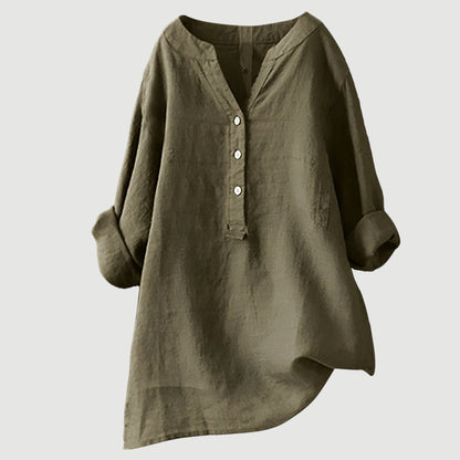 Aava™ | Fresh and Relaxed Linen Shirt for Summer Days