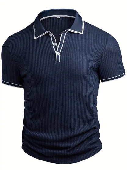 Van Laar Polo — Textured Structure, Mediterranean Flair