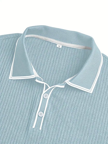 Van Laar Polo — Textured Structure, Mediterranean Flair