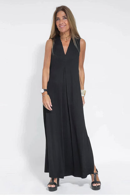 ELISE | Elegant Maxi Dress with Complimentary Matching Cardigan